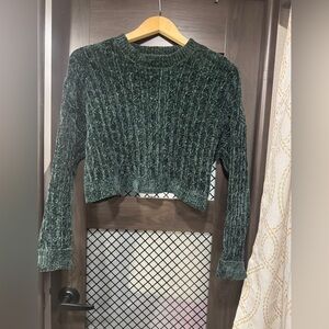Forever 21 Forest Green Knit Sweater